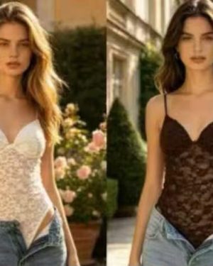 022459 Body de encaje Zara